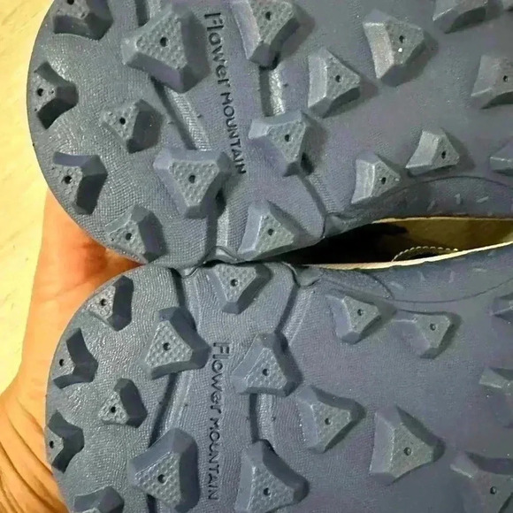 GAHO JUNIOR Sporty faux leather sandal, Blue size 2 - Picture 4 of 9